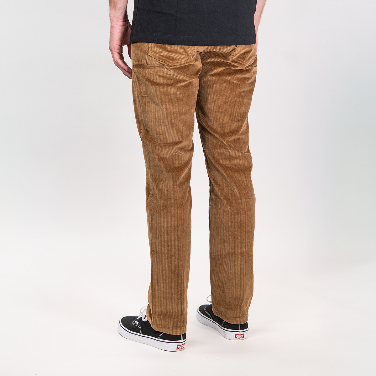 Stretch Corduroy Pants - Golden Brown