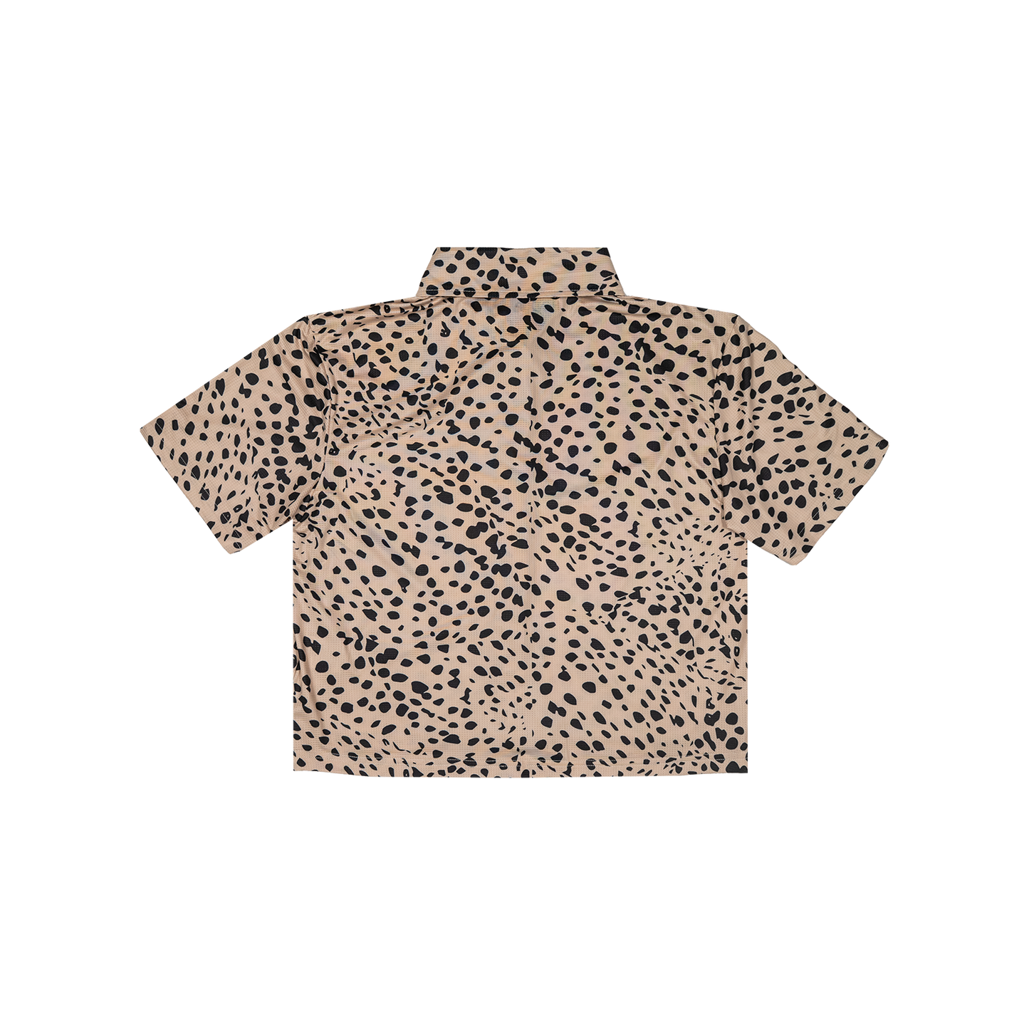 Cropped FlexGRID Button Up - Trail Cat