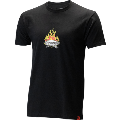 Men's Racing Flame Tee Black