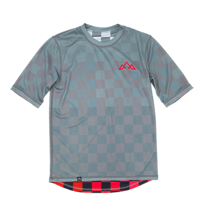 Mullet Reversible Ride Jersey (S/S) - Trickle Check
