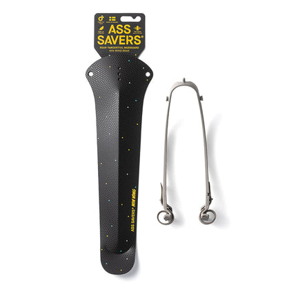 Ass Savers Win Wing Road Rear Mudguard w/ Grey Wishbone