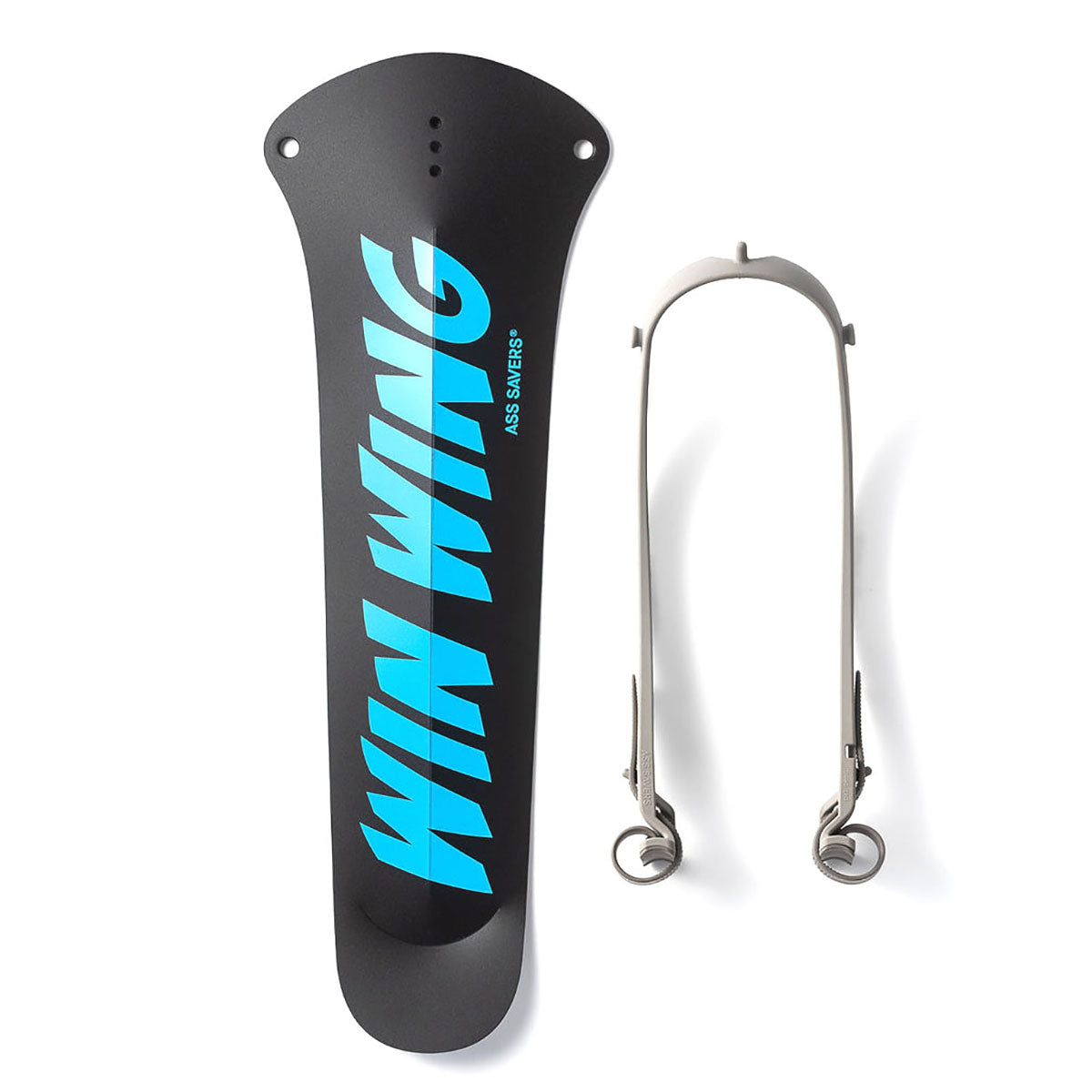 Ass Savers Win Wing Gravel Rear Mudguard w/ Grey Wishbone