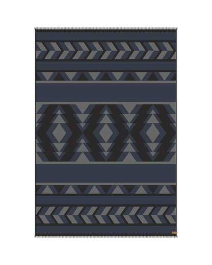 Cotton Geo Blanket Scarf