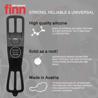 FINN - Universal Bicycle Phone Mount - Assorted Pack (4 Colors)