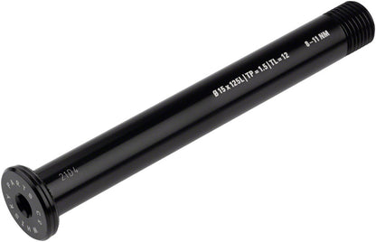 WHISKY No.9 Thru Bolt - 15mm 125mm P1.5 TL12 Black