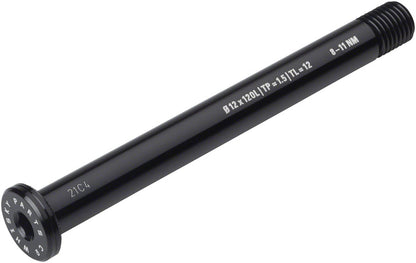 WHISKY No.9 Thru Bolt - 12mm 120mm P1.5 TL12 Black