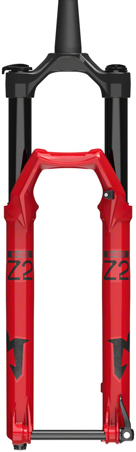 Marzocchi Bomber Z2 Suspension Fork - 29" 140 mm 15QR x 110 44mm Offset RAIL 2.0 Sweep-Adjust Gloss Red