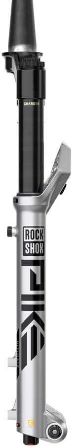 RockShox Pike Ultimate Charger 3.1 RC2 Suspension Fork - 27.5" 140 mm 15 x 110 mm 44 mm Offset Silver C2