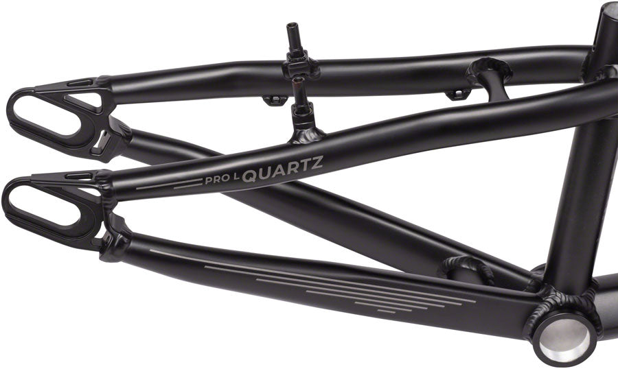 Radio BMX Raceline Quartz BMX Race Frame - Pro L 20.9'' TT Matte Black
