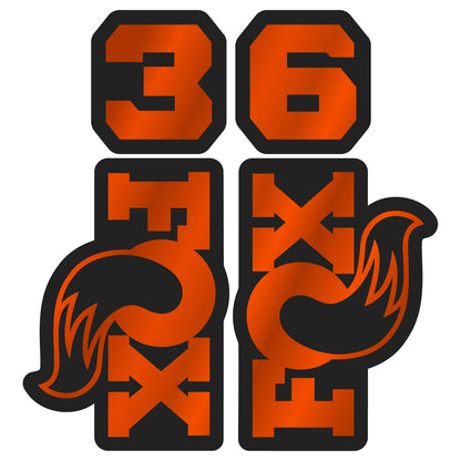 Metallic 2026 Fox 36 Fork Decal