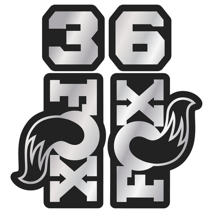 Metallic 2026 Fox 36 Fork Decal