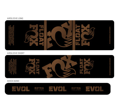 Metallic 2024+ Fox Float Shock Decal