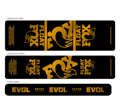 Metallic 2024+ Fox Float Shock Decal