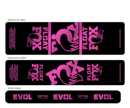 Metallic 2024+ Fox Float Shock Decal