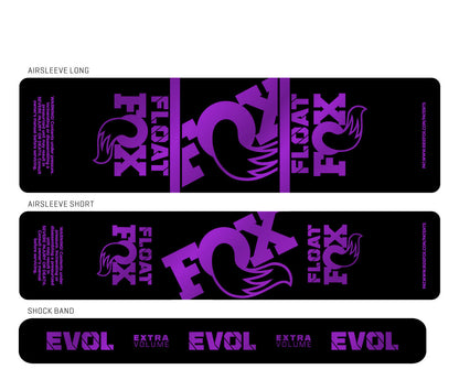 Metallic 2024+ Fox Float Shock Decal