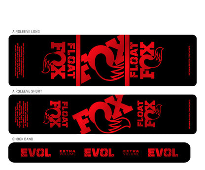 Metallic 2024+ Fox Float Shock Decal
