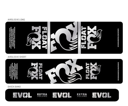 Metallic 2024+ Fox Float Shock Decal
