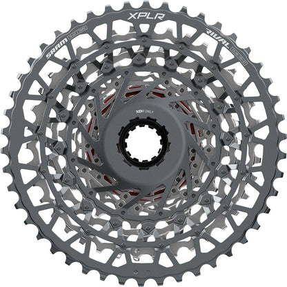 SRAM Rival XPLR XG-1351 Cassette - 13-Speed 10-46t For XDR Driver Silver E1