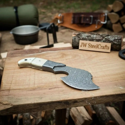 Damascus Steel Axe Viking Axe Hatchet Axe Bearded Axe Tomahawk