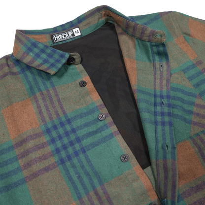 Flow Flannel - Green/Blue