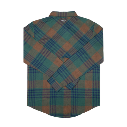 Flow Flannel - Green/Blue
