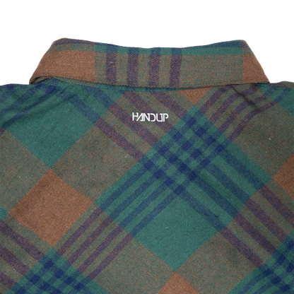 Flow Flannel - Green/Blue