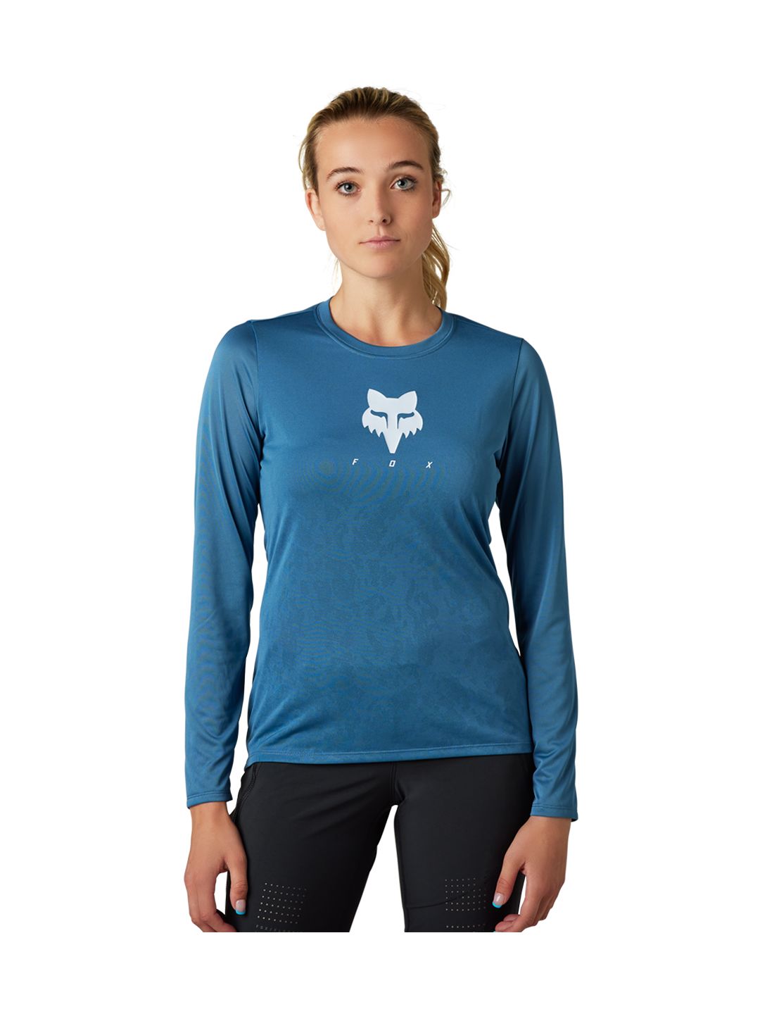 Fox Racing Ranger TruDri LS Women X-Large Dark Blue Jersey