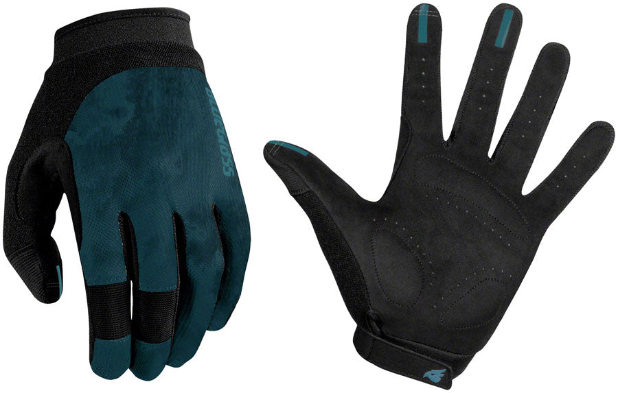 Bluegrass React Gloves - Blue Full Finger Medium