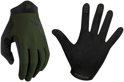 Bluegrass Union Gloves - Green Full Finger X-Small