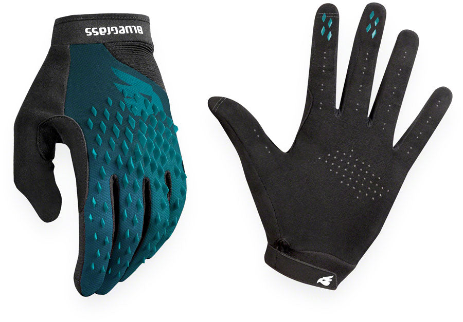 Bluegrass Prizma 3D Gloves - Blue Full Finger Medium
