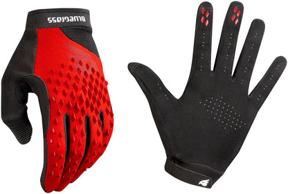 Bluegrass Prizma 3D Gloves - Red Full Finger X-Large
