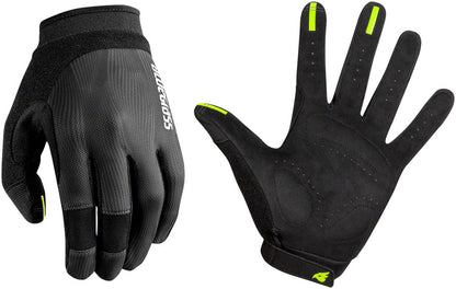 Bluegrass React Gloves - Black Full Finger Medium