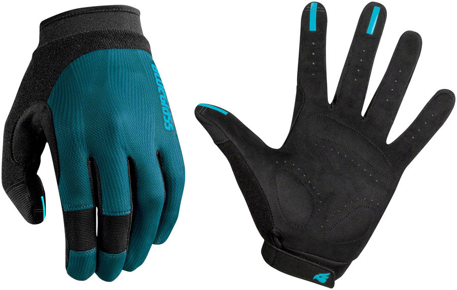 Bluegrass React Gloves - Blue Full Finger Small