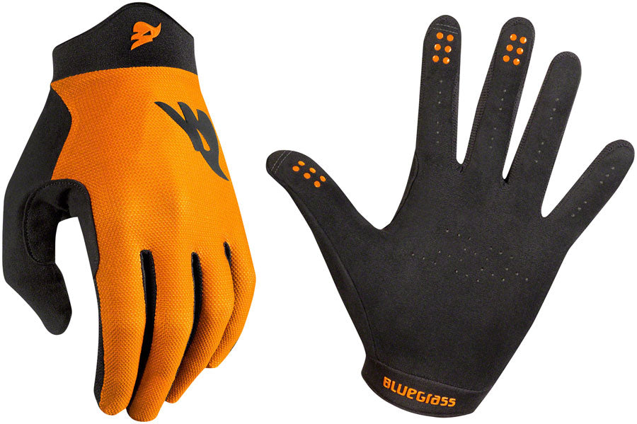 Bluegrass Union Gloves - Orange Full Finger Small