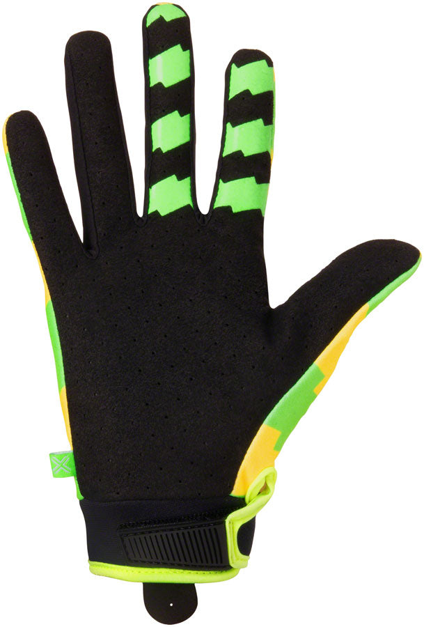 FUSE Chroma Gloves - Campos Full Finger Green/Yellow Small