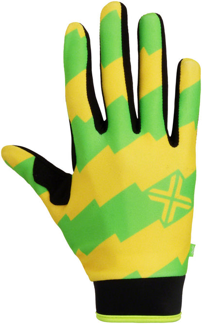 FUSE Chroma Gloves - Campos Full Finger Green/Yellow X-Large