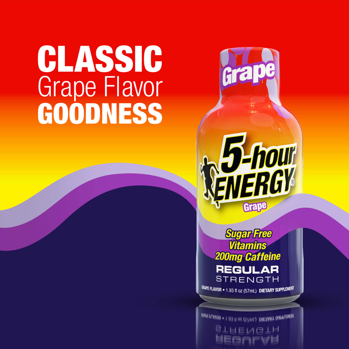 Grape Flavor Regular Strength 5-hour ENERGY Shots
