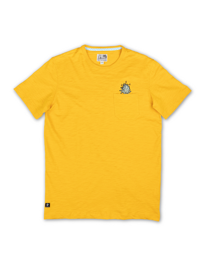 EL SATIVO AGAVE - SLUB PIMA POCKET TEE