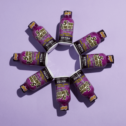 24 Pack 5-hour ENERGY Extra Strength Shots, Grape Flavor Flavor, 1.93 Fl Oz