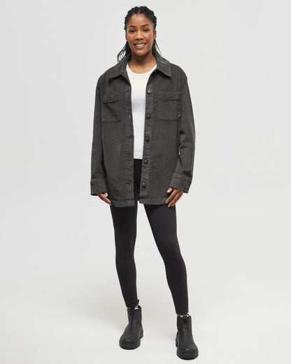 EcoStretch Corduroy Overshirt