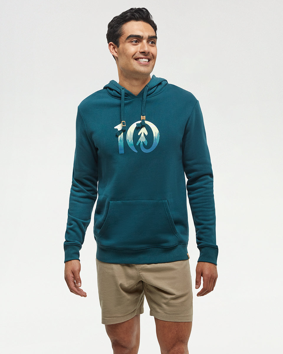 Cloudy Forest Ten Hoodie