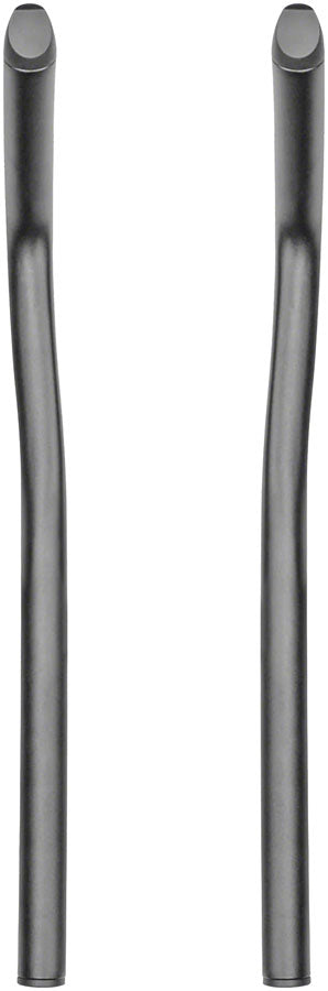 Profile Design 52a Aluminum Aerobar Extensions - Aluminum 400mm Black