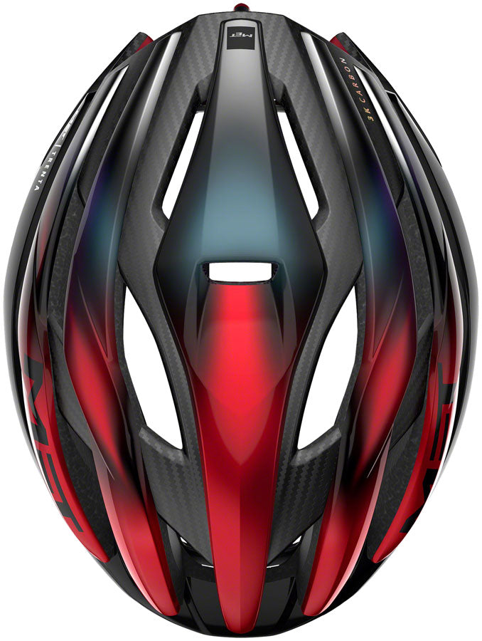 MET Trenta 3K Carbon MIPS Helmet - Red Iridescent Small