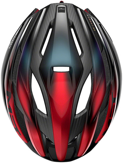 MET Trenta 3K Carbon MIPS Helmet - Red Iridescent Small