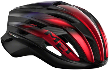 MET Trenta 3K Carbon MIPS Helmet - Red Iridescent Small
