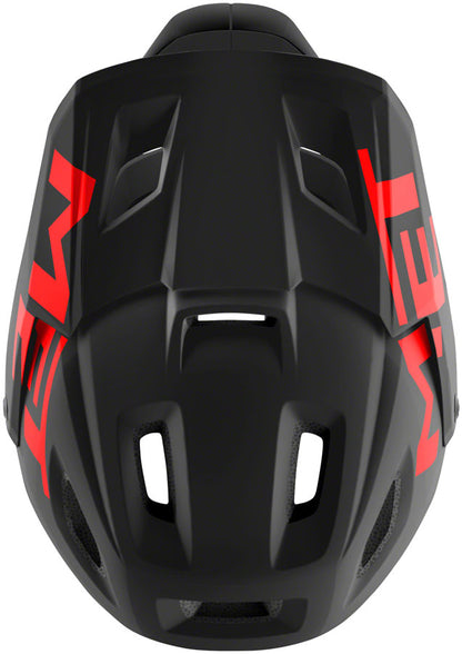 MET Parachute MCR MIPS Helmet - Black Red Small
