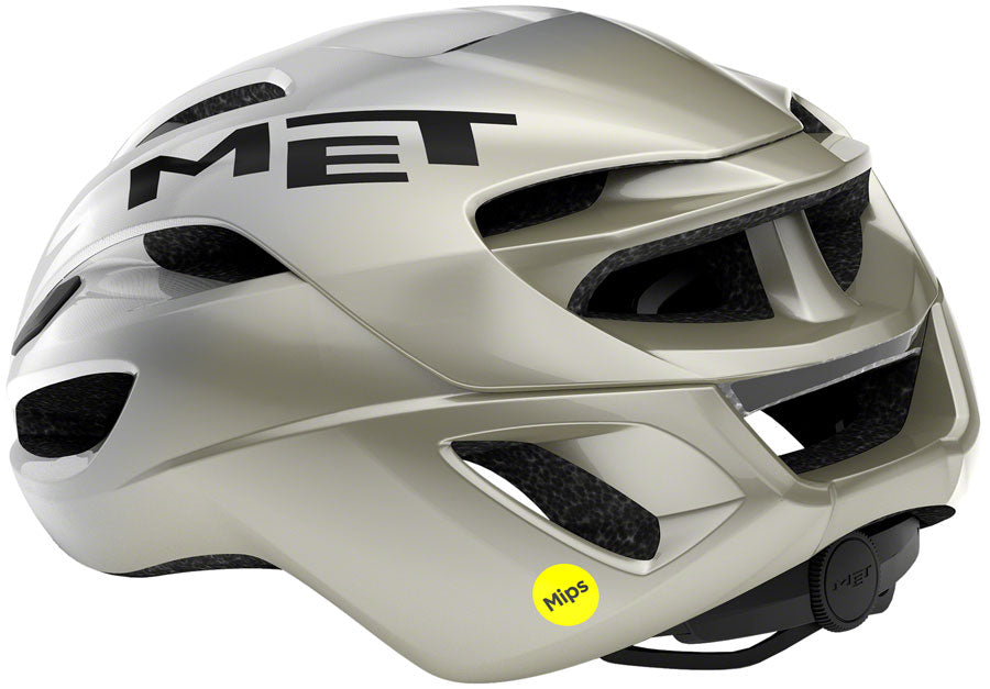 MET Rivale MIPS Helmet - Silver Gray/Glossy Medium