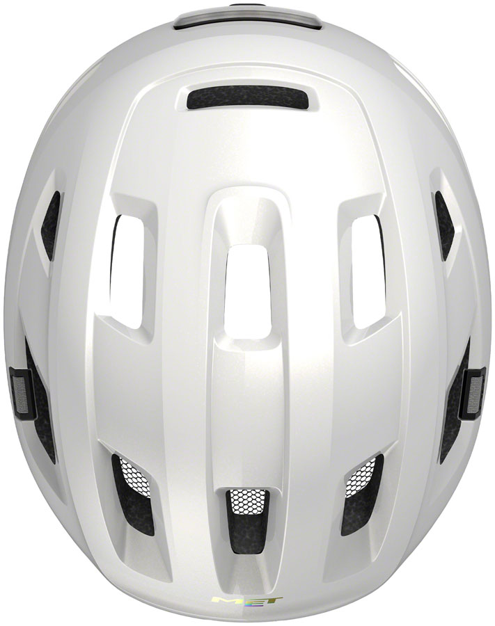 MET E-Mob MIPS Helmet - White Gloss Medium