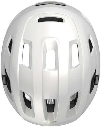 MET E-Mob MIPS Helmet - White Gloss Small