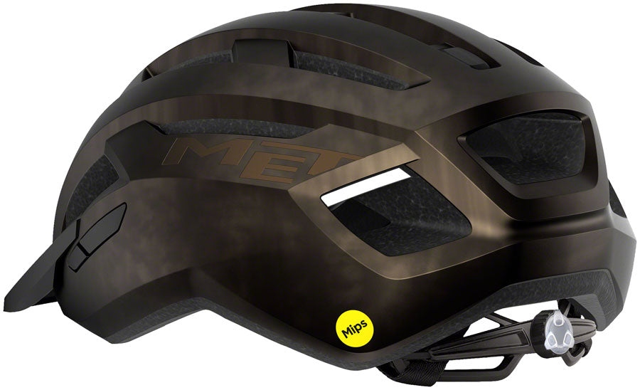 MET Allroad MIPS Helmet with Light - Bronze Medium